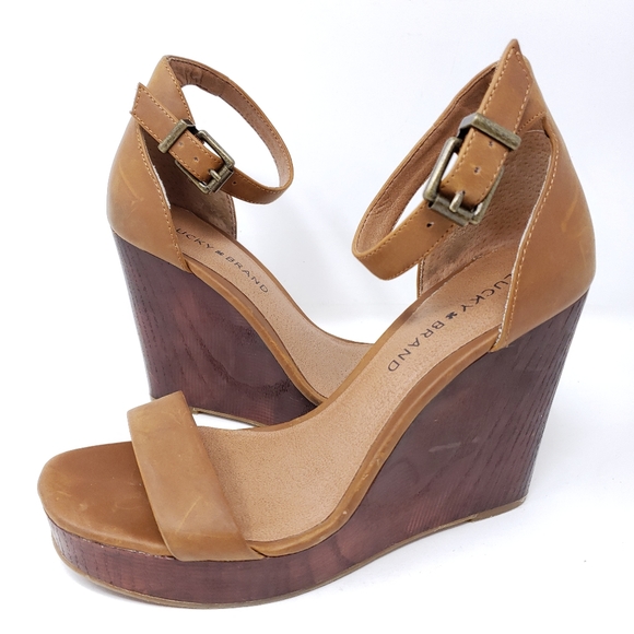 Lucky Brand Shoes - Lucky Brand Lenorr Wedge Platform Sandals